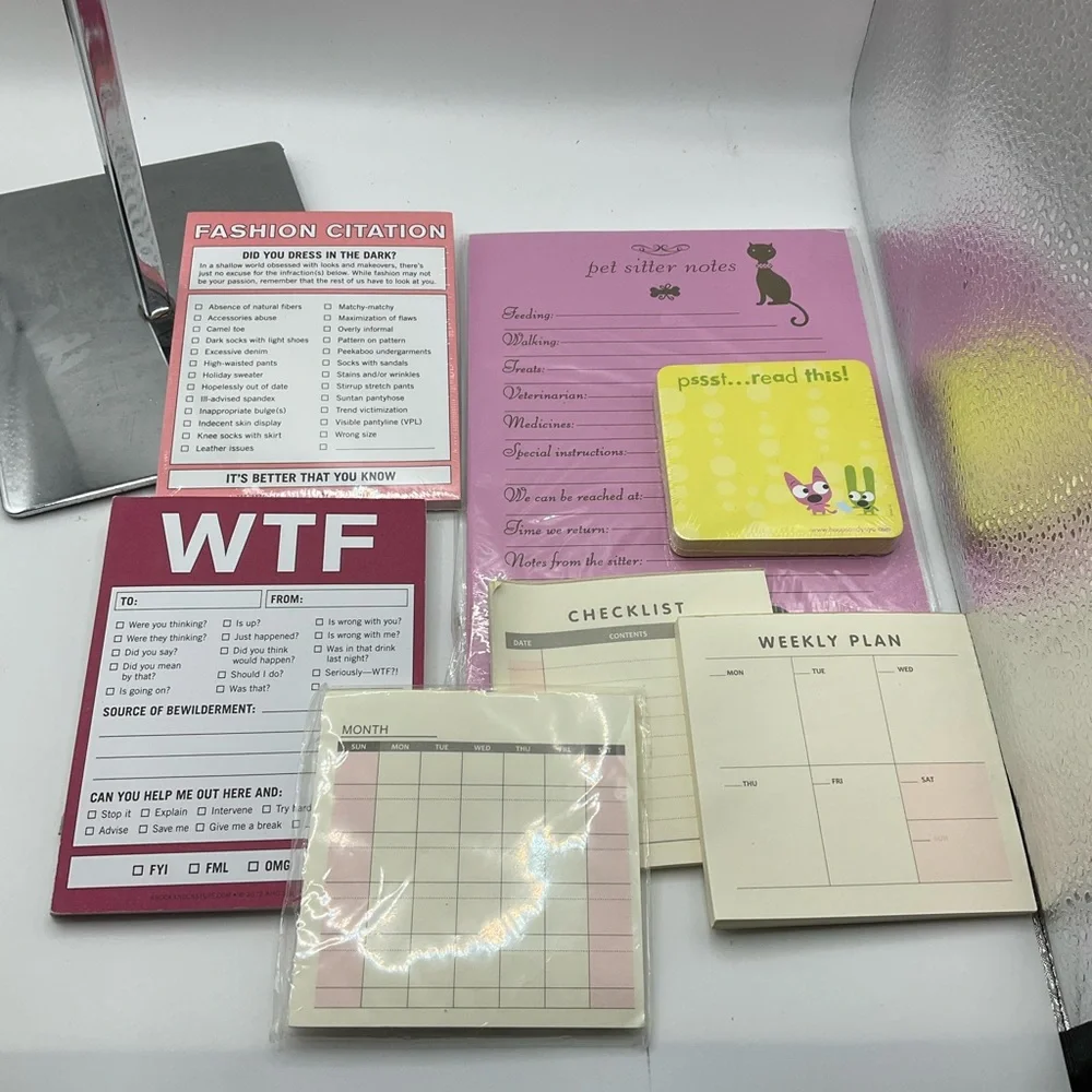 Fun Notepad Set - Paper Products - Picture 3 of 5